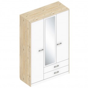 Шкаф "Милана" 3-х створчатый с 2 ящиками в Нягани - nyagan.mebel24.online | фото
