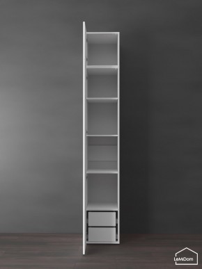 Шкаф с антресолью Linnea MHR-1POA-4 2450х400х510 (Белый-М 11.1.1) в Нягани - nyagan.mebel24.online | фото 6