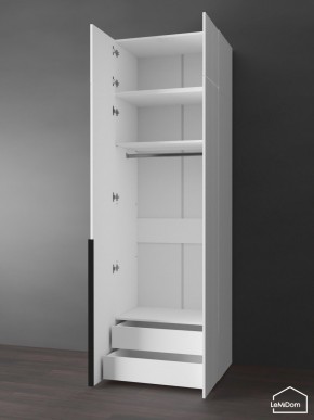 Шкаф с антресолью Linnea MHR-2A-3 2450х800х510 (Белый-М 11.1.2) в Нягани - nyagan.mebel24.online | фото 5