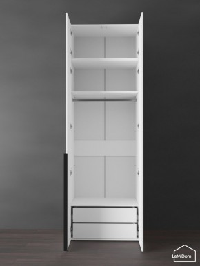 Шкаф с антресолью Linnea MHR-2A-3 2450х800х510 (Белый-М 11.1.2) в Нягани - nyagan.mebel24.online | фото 6