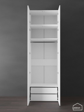 Шкаф с антресолью Linnea MHR-2POA-3 2450х800х510 (Белый-М 11.1.2) в Нягани - nyagan.mebel24.online | фото 5