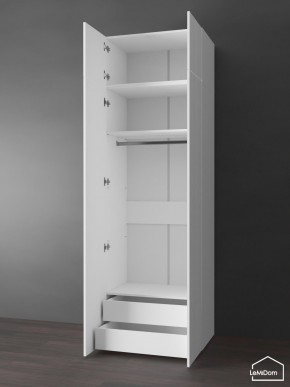 Шкаф с антресолью Linnea MHR-2POA-3 2450х800х510 (Белый-М 11.1.2) в Нягани - nyagan.mebel24.online | фото 6