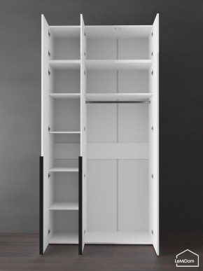 Шкаф с антресолью Linnea MHR-3A-1 2450х1200х510 (Белый-М 11.1.1) в Нягани - nyagan.mebel24.online | фото 5