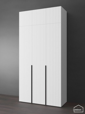 Шкаф с антресолью Linnea MHR-3A-2 2450х1200х510 (Белый-М 11.1.1) в Нягани - nyagan.mebel24.online | фото 1