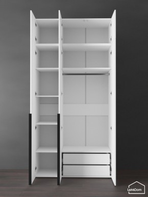 Шкаф с антресолью Linnea MHR-3A-2 2450х1200х510 (Белый-М 11.1.1) в Нягани - nyagan.mebel24.online | фото 6