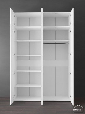 Шкаф с антресолью Linnea MHR-4POA-1 2450х1600х510 (Белый-М 11.1.1) в Нягани - nyagan.mebel24.online | фото 4