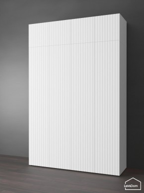 Шкаф с антресолью Linnea MHR-4POA-2 2450х1600х510 (Белый-М 11.1.1) в Нягани - nyagan.mebel24.online | фото 1