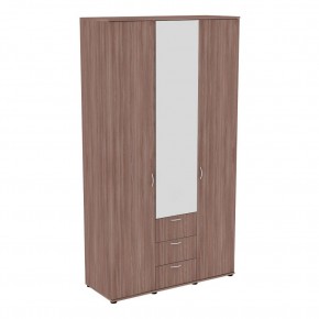 Шкаф с зеркалом Ольга H57_M (ЯШТ) в Нягани - nyagan.mebel24.online | фото