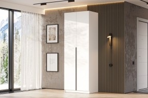 Шкаф ШК-5 + 2 полки (800) Белый текстурный в Нягани - nyagan.mebel24.online | фото 2