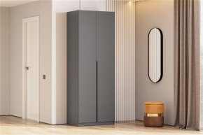 Шкаф ШК-5 + 4 полки + ящики (800) Графит в Нягани - nyagan.mebel24.online | фото 4