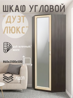 Шкаф угловой Дуэт Люкс с зеркалом в Нягани - nyagan.mebel24.online | фото 5