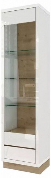 Шкаф-витрина Балтимор 414.03 в Нягани - nyagan.mebel24.online | фото