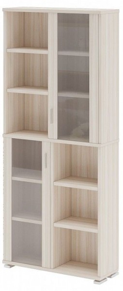 Шкаф-витрина Домино ПУ-30-2-ФС в Нягани - nyagan.mebel24.online | фото 2