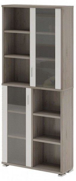 Шкаф-витрина Домино ПУ-30-2-ФС в Нягани - nyagan.mebel24.online | фото 2