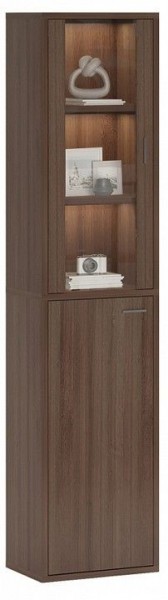 Шкаф-витрина Домино СУ(ш1в2)+1ФГ+1ФС в Нягани - nyagan.mebel24.online | фото 2