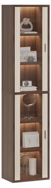 Шкаф-витрина Домино СУ(ш1в2)+2ФС в Нягани - nyagan.mebel24.online | фото 2