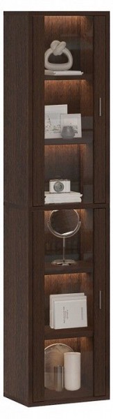 Шкаф-витрина Домино СУ(ш1в2)+2ФС в Нягани - nyagan.mebel24.online | фото 2