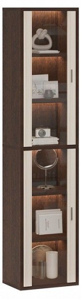Шкаф-витрина Домино СУ(ш1в2)+2ФС в Нягани - nyagan.mebel24.online | фото 2