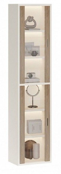 Шкаф-витрина Домино СУ(ш1в2)+2ФС в Нягани - nyagan.mebel24.online | фото 2