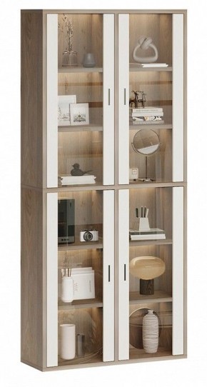 Шкаф-витрина Домино СУ(ш2в2)+4ФС в Нягани - nyagan.mebel24.online | фото 2