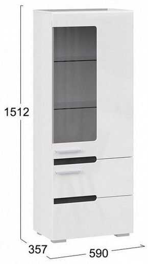 Шкаф-витрина Фьюжн ТД-260.07.27 в Нягани - nyagan.mebel24.online | фото 6