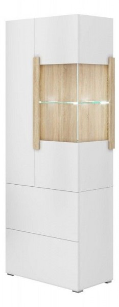 Шкаф-витрина Куба 1714 в Нягани - nyagan.mebel24.online | фото