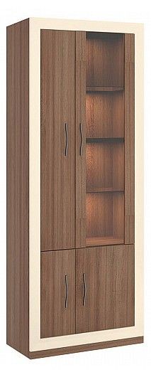 Шкаф-витрина Нобиле ШВтВ-ФСД-ФГК в Нягани - nyagan.mebel24.online | фото 3