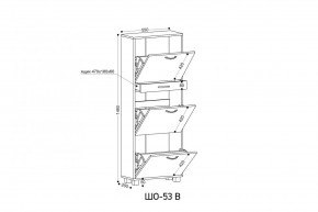 ШО-53 В тумба для обуви в Нягани - nyagan.mebel24.online | фото 3
