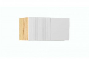 СТЕФАНИ-1.1 Антресоль (дуб крафт золотой/белый софт) в Нягани - nyagan.mebel24.online | фото