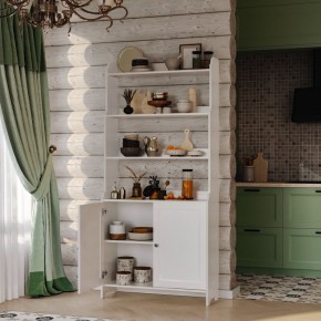 Стеллаж 20 Вествик, массив сосны, цвет белый в Нягани - nyagan.mebel24.online | фото 4