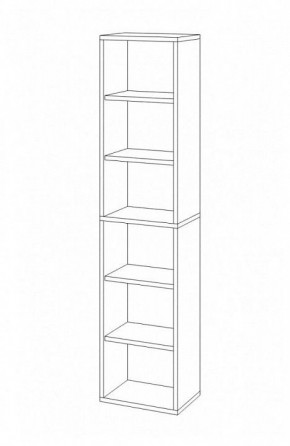 Стеллаж-колонка Домино СУ(ш1в2) в Нягани - nyagan.mebel24.online | фото 3