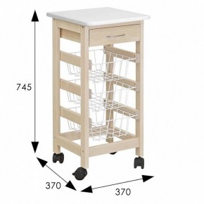 Стеллаж С ящиком и корзинами в Нягани - nyagan.mebel24.online | фото 7