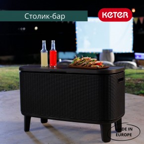 Стол Беви Бар (Bevy Bar Large Cool Bar), коричневый в Нягани - nyagan.mebel24.online | фото 4