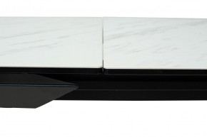 Стол CREMONA 180 KL-99 Белый мрамор матовый, итальянская керамика / черный каркас, ®DISAUR в Нягани - nyagan.mebel24.online | фото 12