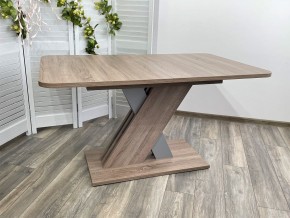 Стол EXEL 140 Дуб Трюфель/ Алюминий М-City в Нягани - nyagan.mebel24.online | фото 4