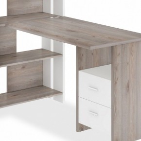 Стол компьютерный Домино Лайт СТЛ-ОВ+С120Прям+ТЯЛ в Нягани - nyagan.mebel24.online | фото 3