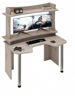Стол компьютерный Домино Lite СКЛ-Игр140+НКИЛ140ВЛ в Нягани - nyagan.mebel24.online | фото 2