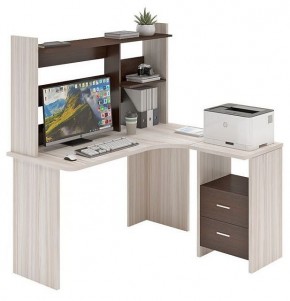 Стол компьютерный Домино Lite СКЛ-Угл130+НКЛ-130 в Нягани - nyagan.mebel24.online | фото 2
