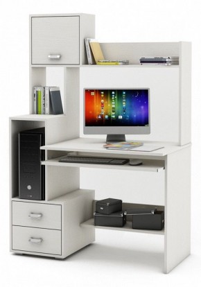 Стол компьютерный Имидж-40 (Белый) в Нягани - nyagan.mebel24.online | фото