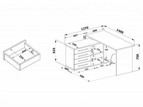 Стол компьютерный КСТ-109Л в Нягани - nyagan.mebel24.online | фото 4