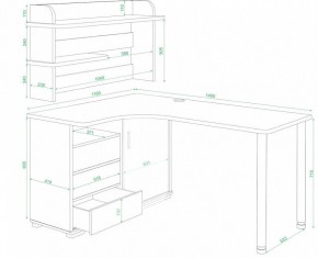 Стол компьютерный СР-145М в Нягани - nyagan.mebel24.online | фото 2