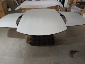 Стол LORENS 150 TL-58 поворотная система раскладки, испанская керамика / Темно-серый, ®DISAUR в Нягани - nyagan.mebel24.online | фото 2