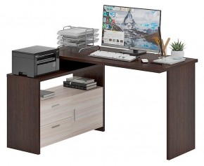 Стол письменный Домино Lite СКЛ-ПРЯМ130+ТБЛ в Нягани - nyagan.mebel24.online | фото 2