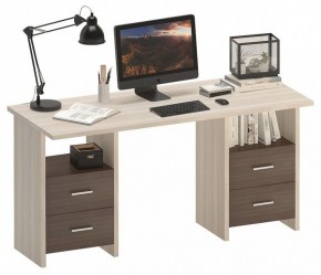 Стол письменный Домино Lite СКЛ-Прям150+2ТЯЛ в Нягани - nyagan.mebel24.online | фото 2
