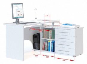 Стол письменный КСТ-109Л в Нягани - nyagan.mebel24.online | фото 2