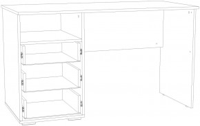 Стол письменный НМ 041.40 "Банни" (Макарун) в Нягани - nyagan.mebel24.online | фото 5