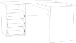 Стол письменный НМ 041.41 "Банни" (Макарун) в Нягани - nyagan.mebel24.online | фото 5