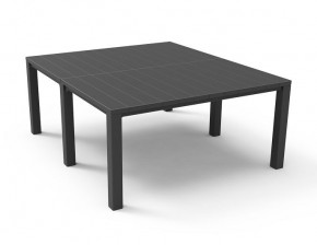 Стол раскладной Джули (Julie Double table 2 configurations) Графит в Нягани - nyagan.mebel24.online | фото 3