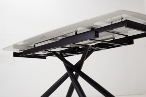 Стол RIVOLI 140 GLOSS LUXURY PANDORA SOLID CERAMIC / BLACK, ®DISAUR в Нягани - nyagan.mebel24.online | фото 3