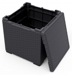 Стол с функцией хранения Виго (Vigo storage box) графит в Нягани - nyagan.mebel24.online | фото 3